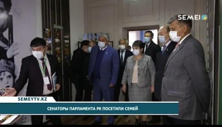 ҚР Парламенті сенаторлары біздің мектебімізде.