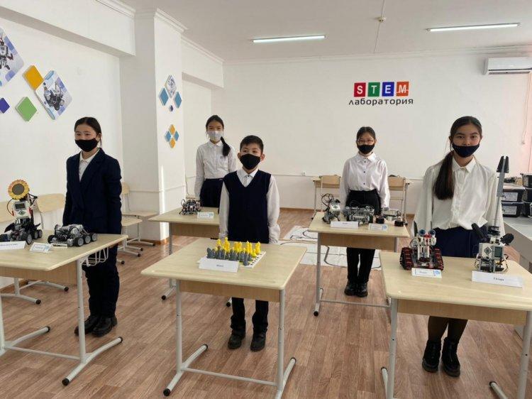 Робототехника және модельдеу бойынша балалардың ғылыми-шығармашылығының көрмесі