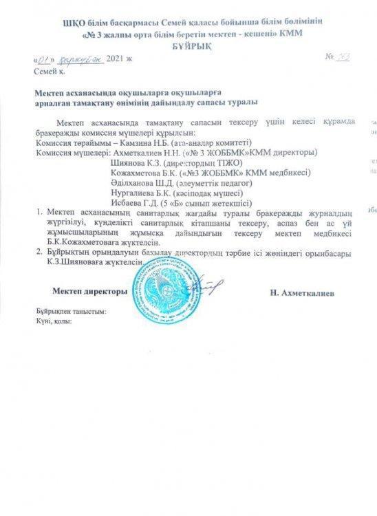 Бракеражды комиссия мүшелері