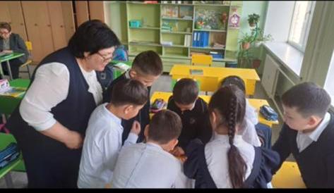«Баршаға әрі жекеге арналған мектеп» жобасы аясында Lesson Study технологиясымен 3"А" сыныбында дүниетану пәнінен зерттеу  сабағы өтті.