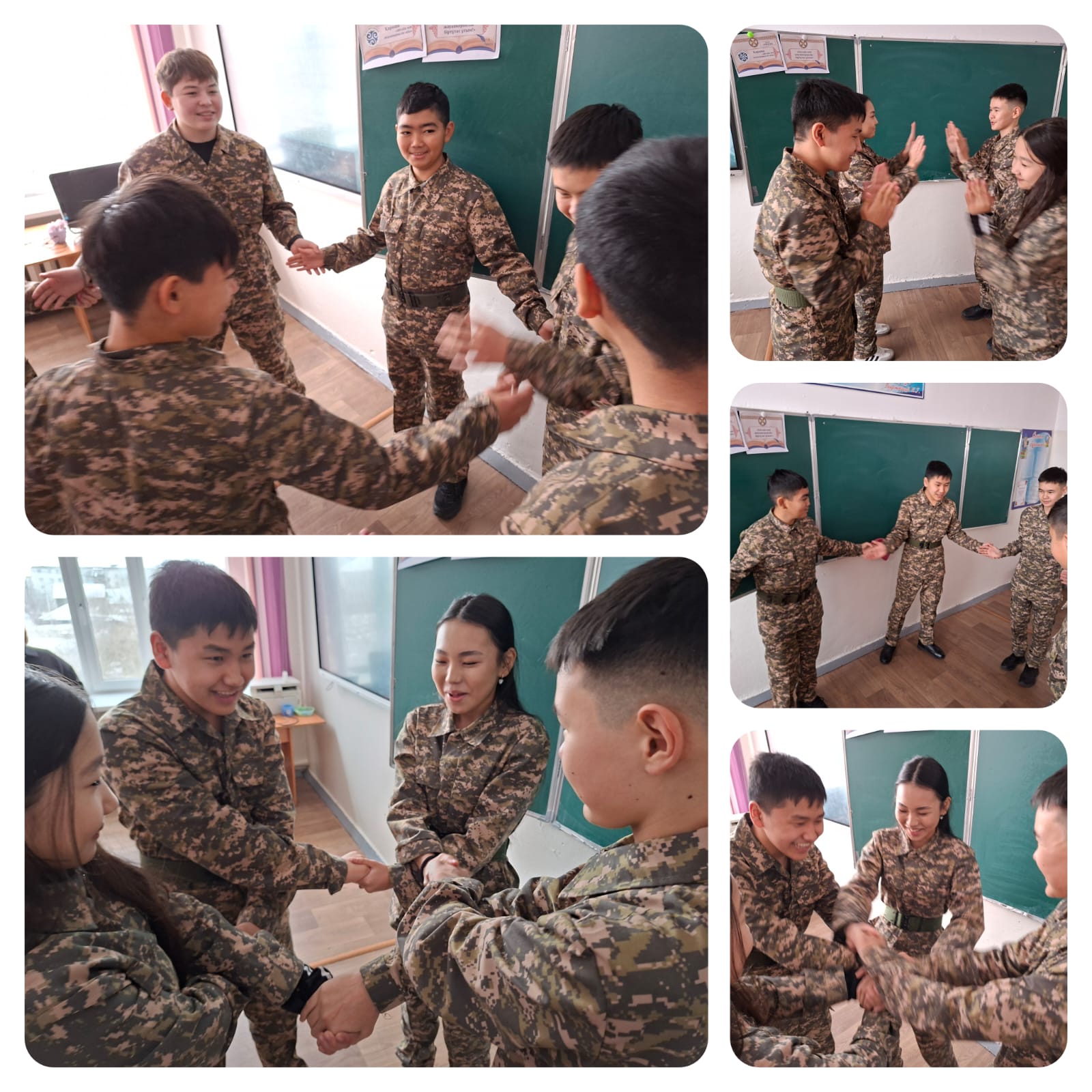 "ДосболLIKE" бағдарламасы аясында "Достық көпірі" тақырыбында шағын тренинг жүргізді.