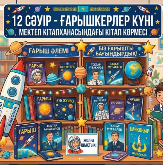 12 сәуір- "Ғарышкерлер күні"