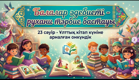 "Балалар басылымдары - білім бастауы" атты басылымдар көрмесін ұйымдастырды.